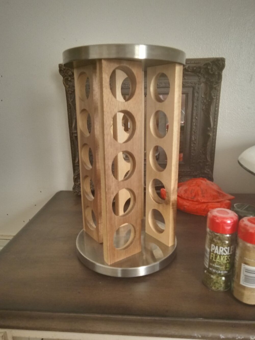 Spice Rack lazy Susan. - Picture 3 of 3